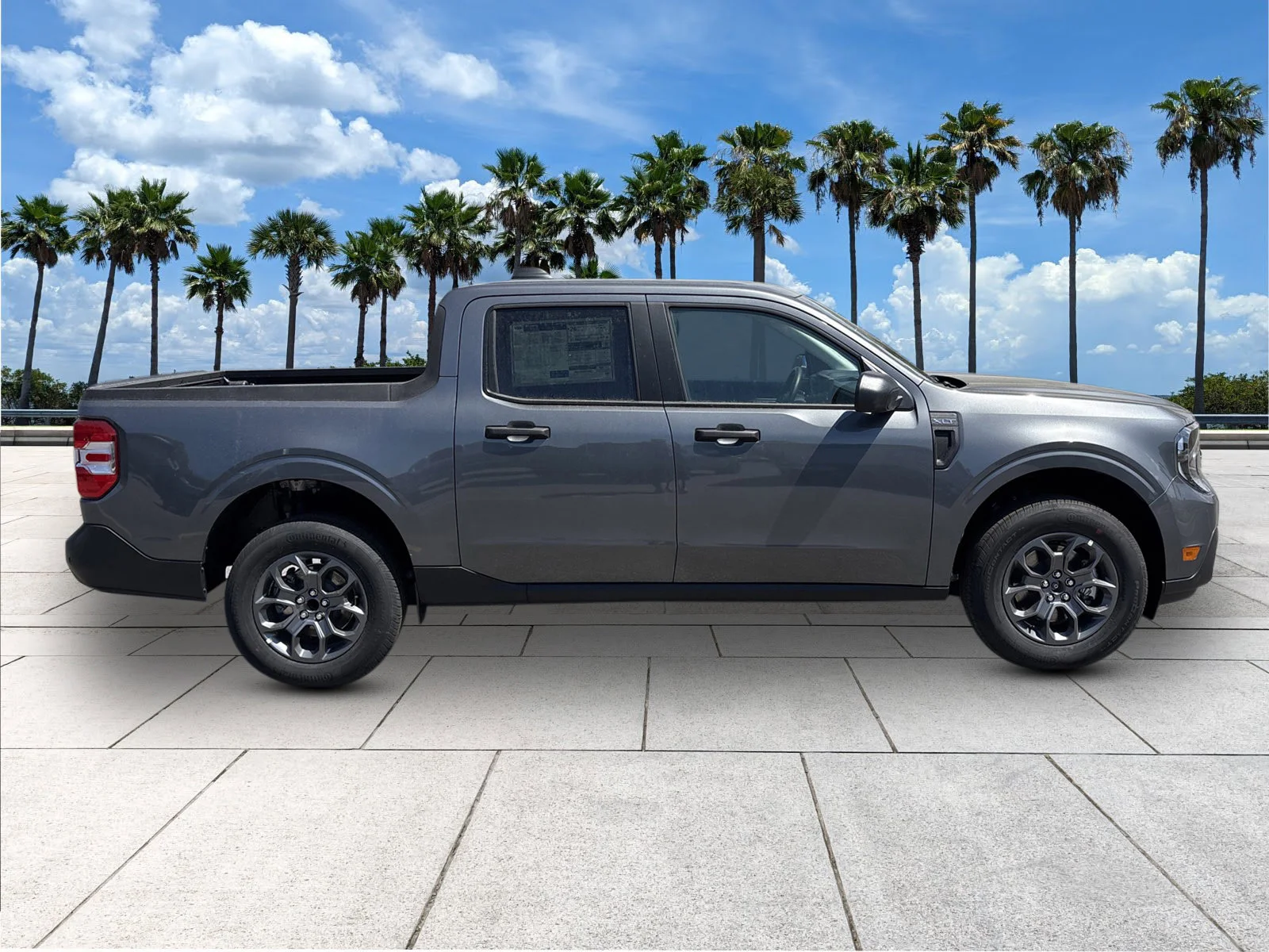 New 2026 Carbonized Gray Metallic Ford XLT image 8