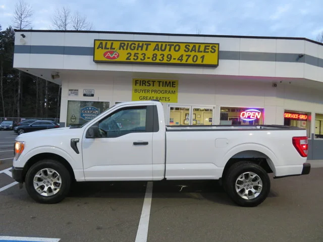 Used 2022 Ford F-150 XL with VIN 1FTNF1C89NKD95500 for sale in Federal Way, WA