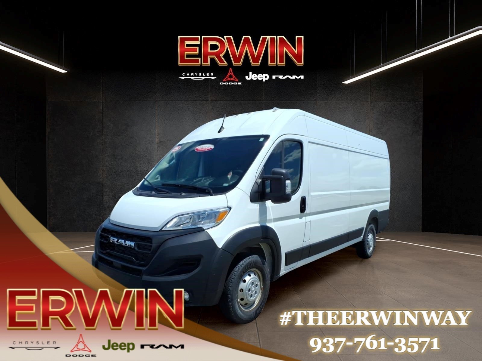 Used 2025 Bright White Clear Coat RAM 3500 TRADESMAN image 3
