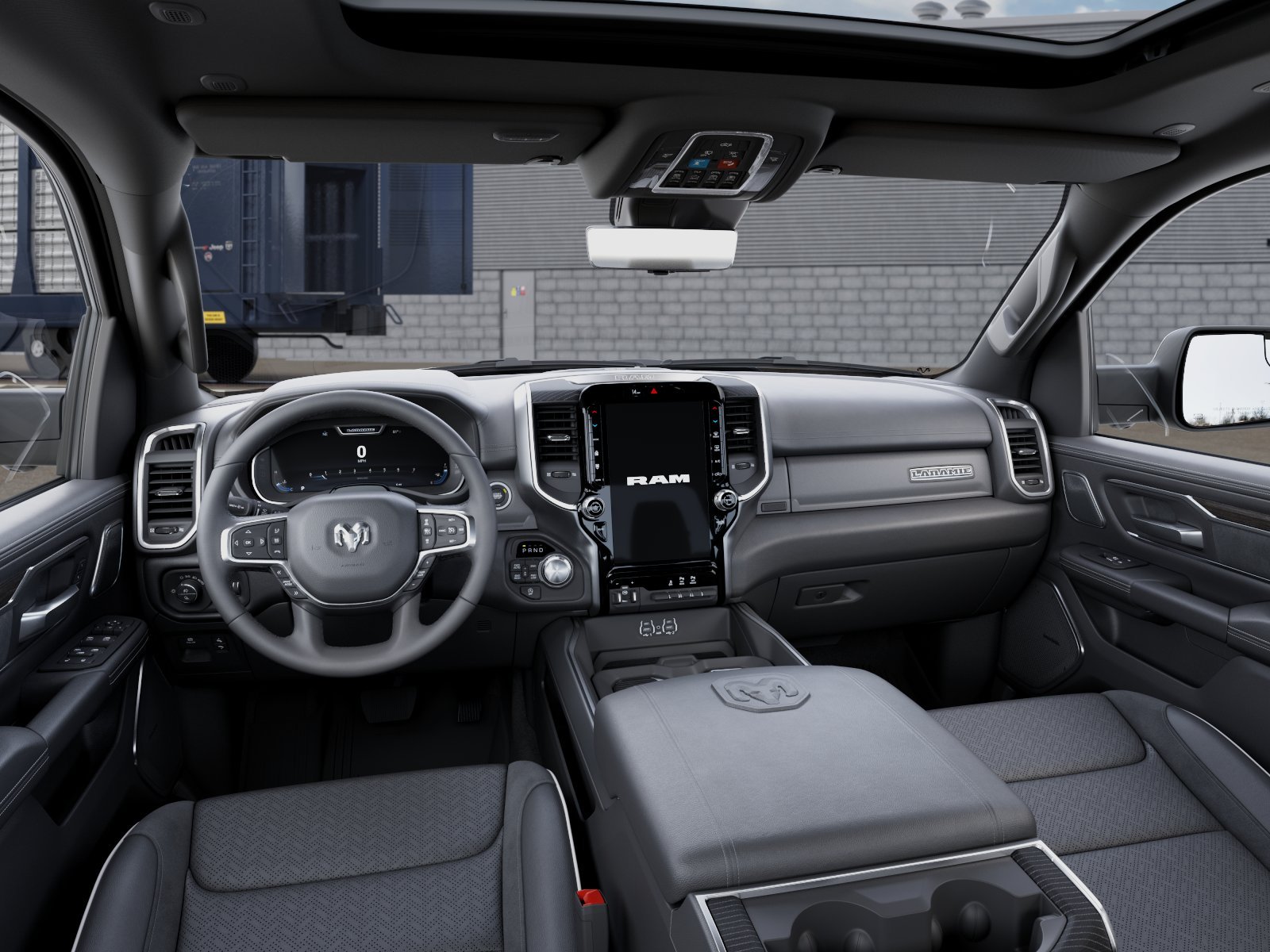 New 2027 Forged Blue Metallic Exterior Paint RAM Laramie image 8