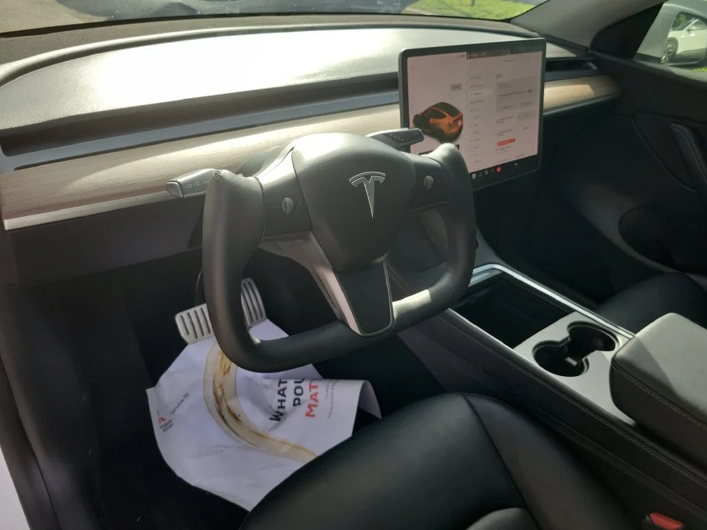 Used 2022 White Tesla Performance image 24