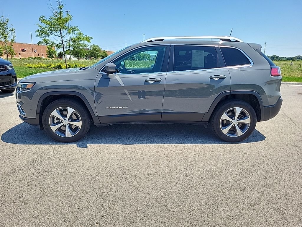 Certified Used 2021 Gray Jeep Limited image 2