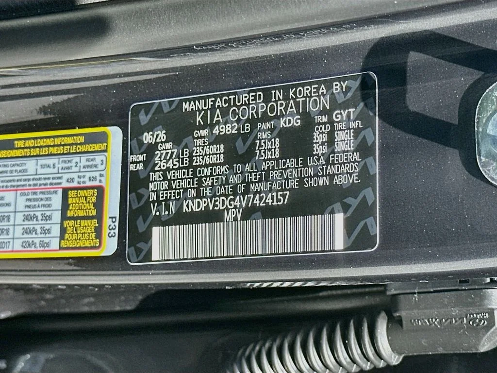 New 2027 Gravity Gray Kia EX image 31