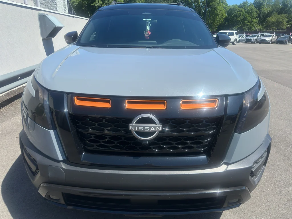 Used 2024 Solid Gray/Super Black Nissan Rock Creek image 2