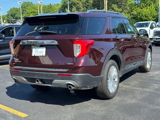 Certified Used 2023 Jewel Red Metallic Ford Limited image 3