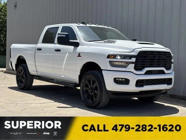 New 2026 Bright White Clearcoat RAM Black Express image 1