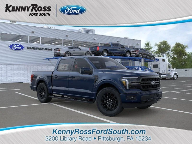 New 2026 Blue Ford Lariat image 1