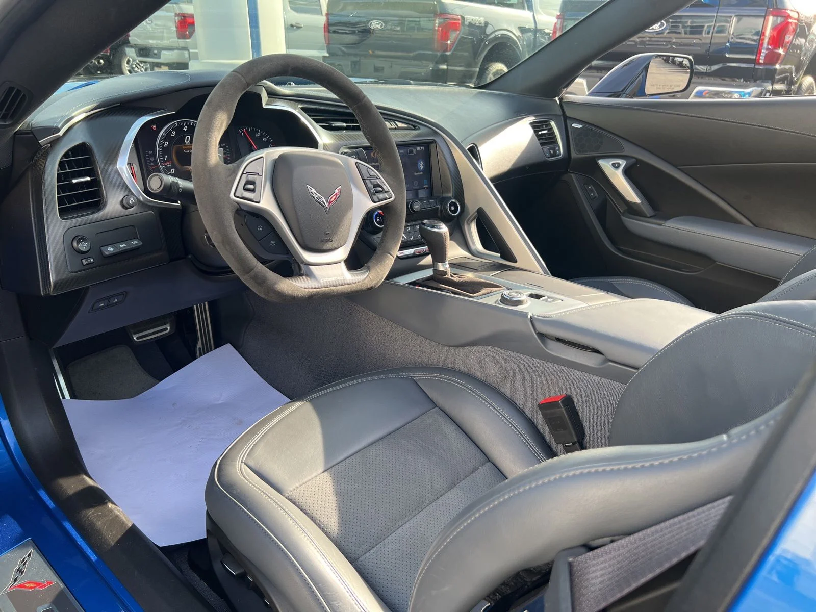 Used 2016 Laguna Blue Metallic Tintcoat Chevrolet Z06 image 40