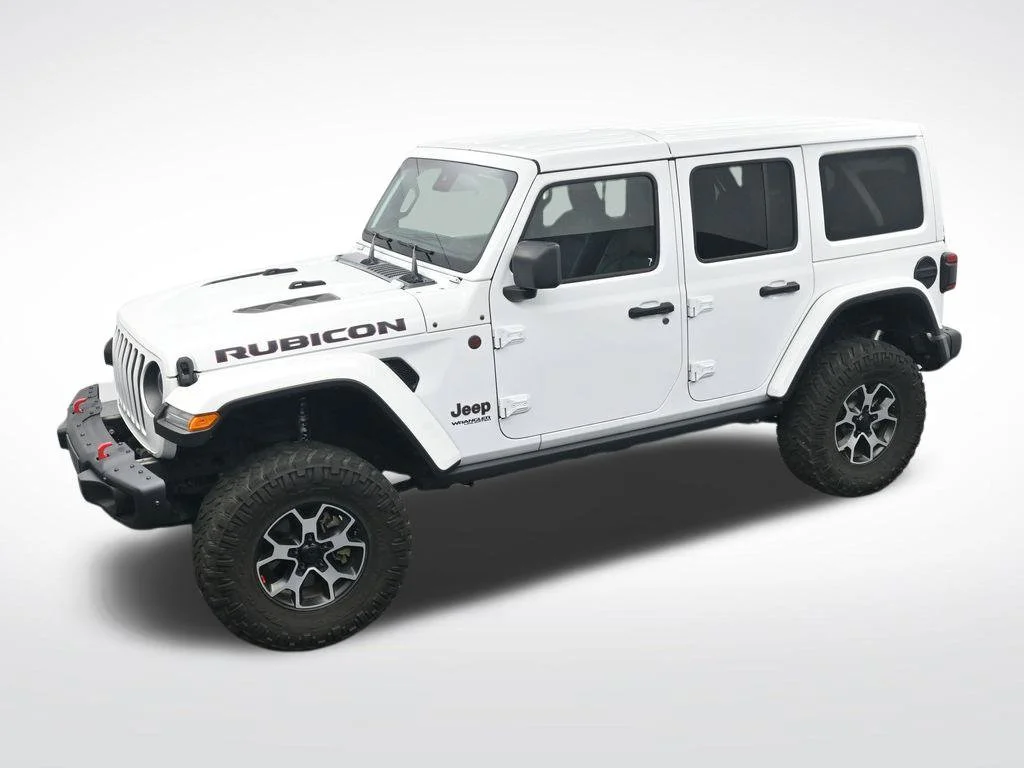 Used 2021 White Jeep Unlimited Rubicon image 21