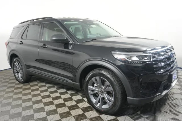 New 2026 Agate Black Metallic Ford Active image 1