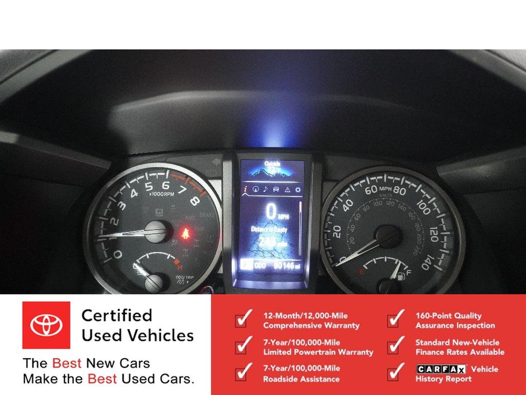 Certified Used 2021 Super White Toyota TRD Off Road image 17