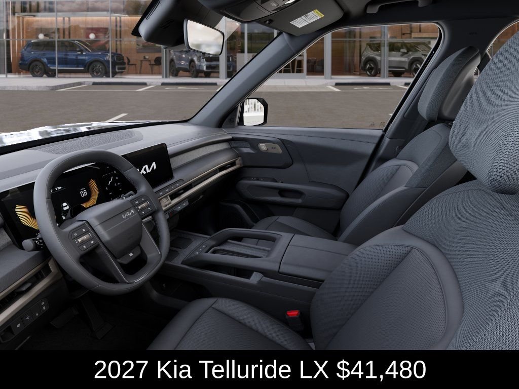 New 2027 Ebony Black Kia LX image 17