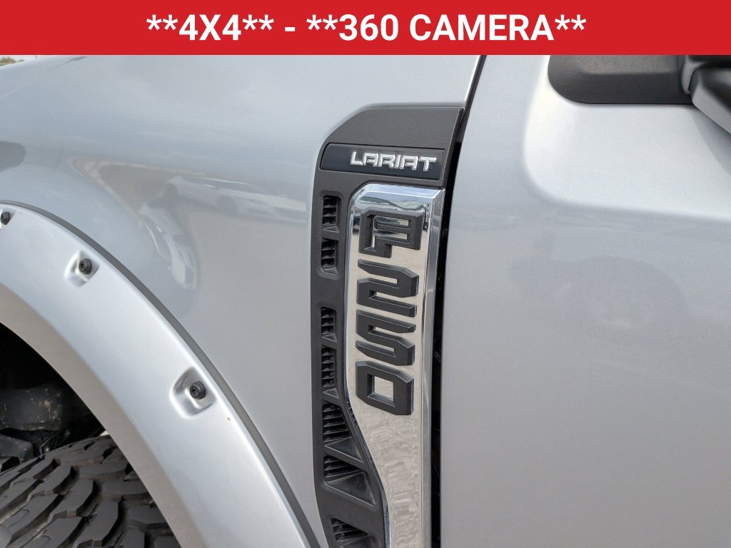 Used 2023 Iconic Silver Metallic Ford Lariat image 9