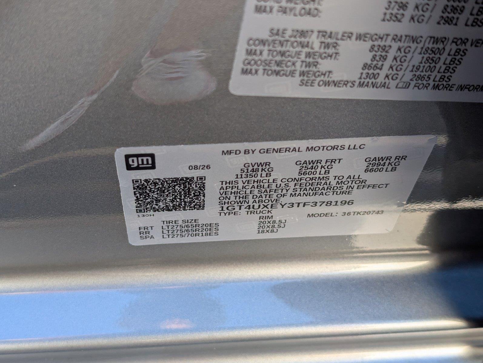 New 2026 Sterling Metallic GMC Denali Ultimate image 14