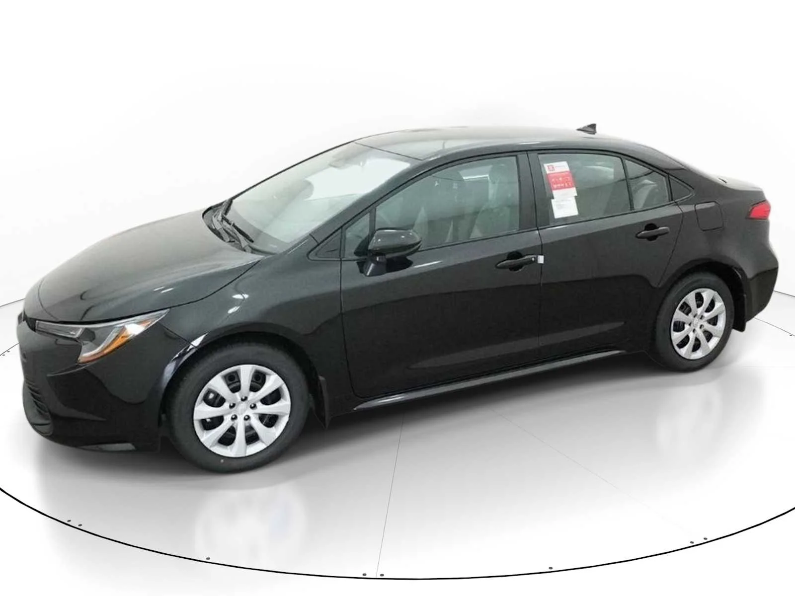New 2026 Midnight Black Metallic Toyota LE image 2
