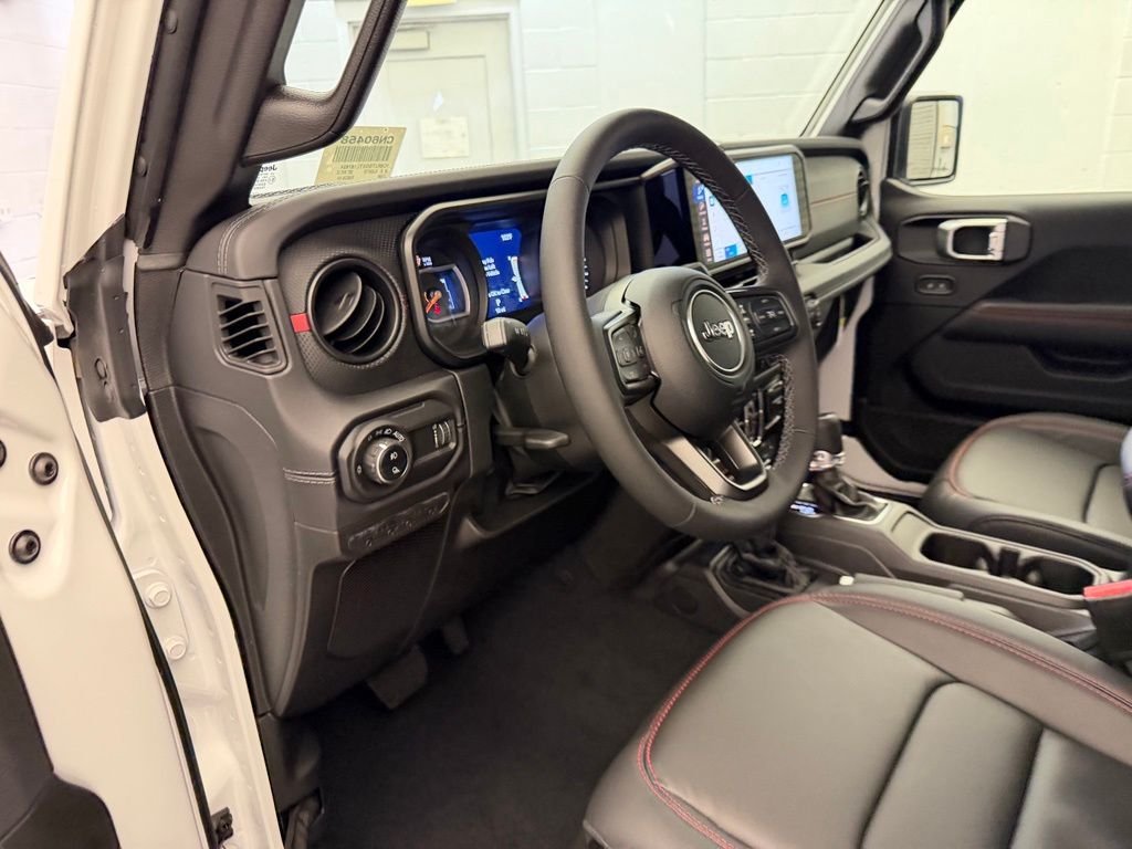 New 2026 Bright White Clearcoat Jeep Rubicon image 14