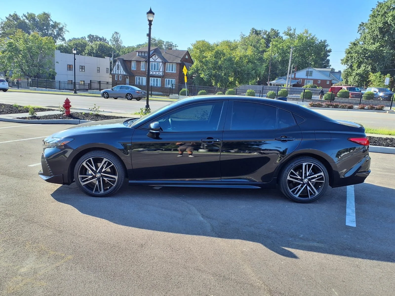 Certified Used 2025 Midnight Black Metallic TOYOTA XSE image 28