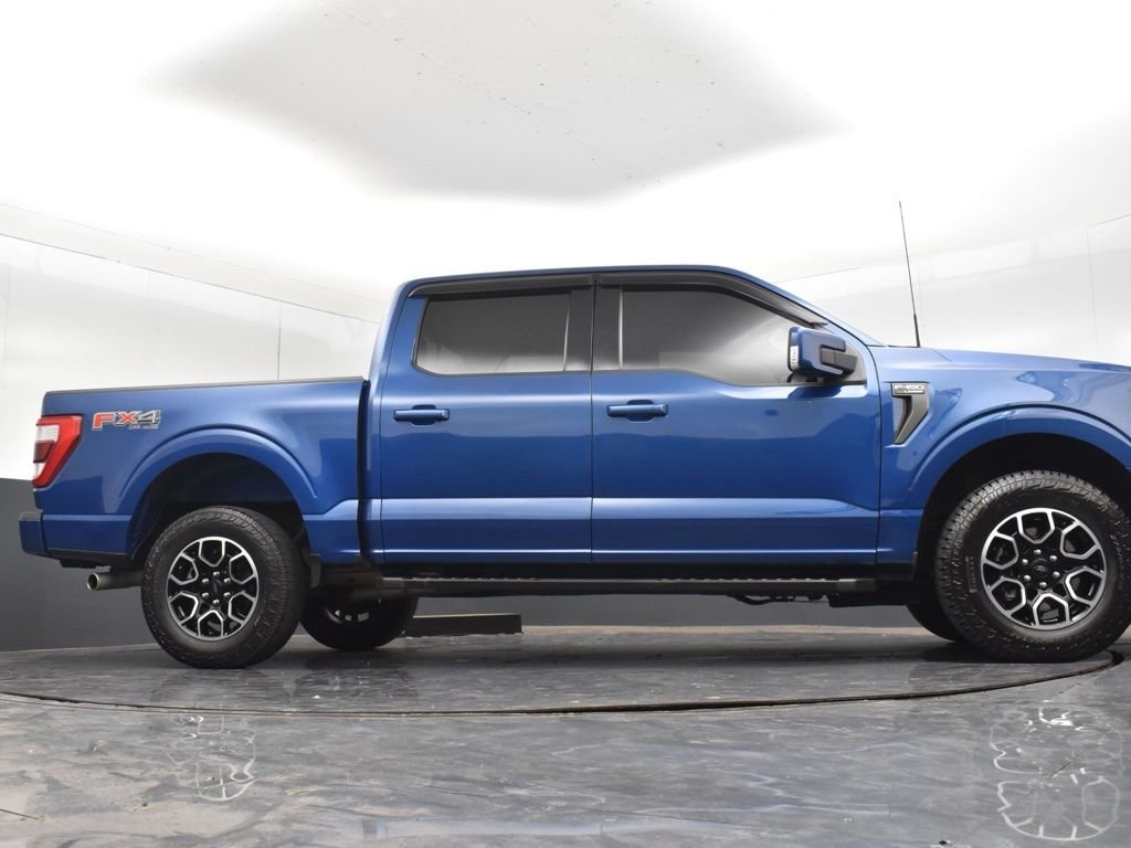 Used 2022 Blue Ford Lariat image 23