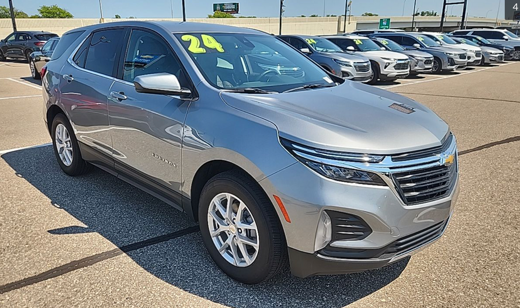 Used 2024 Sterling Gray Metallic Chevrolet LT image 4