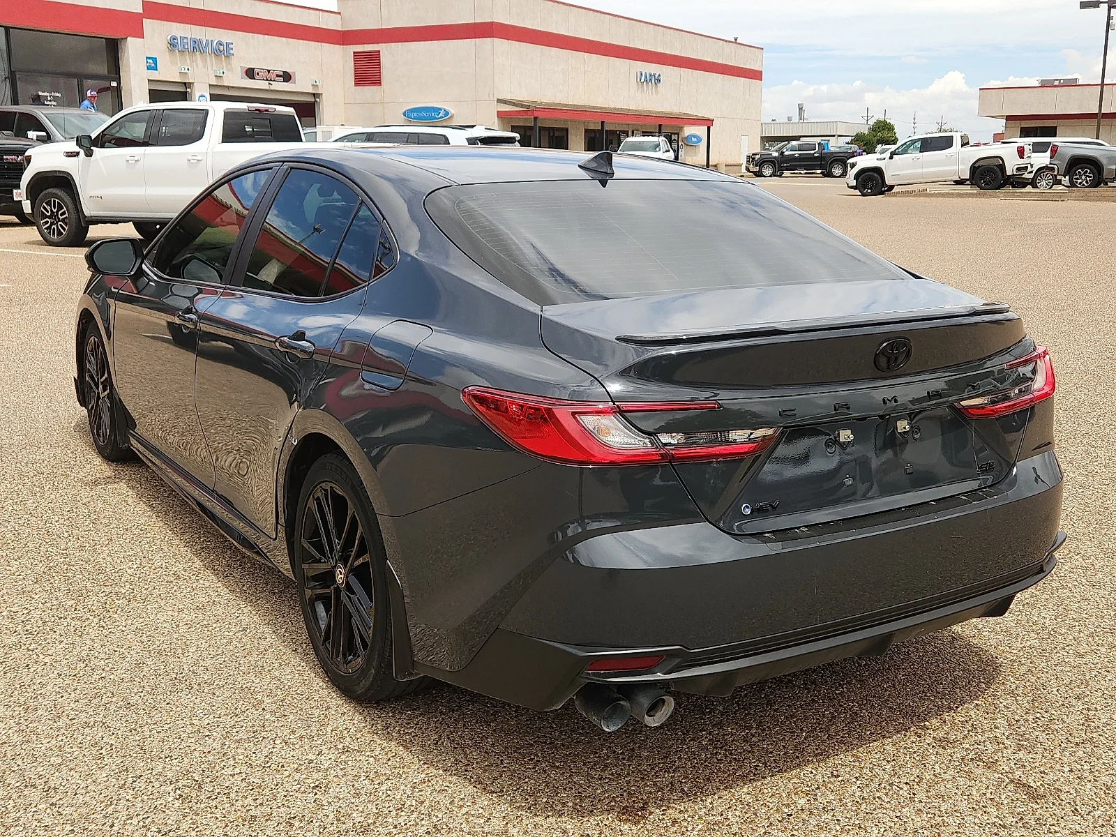 Used 2025 Gray Toyota SE image 3