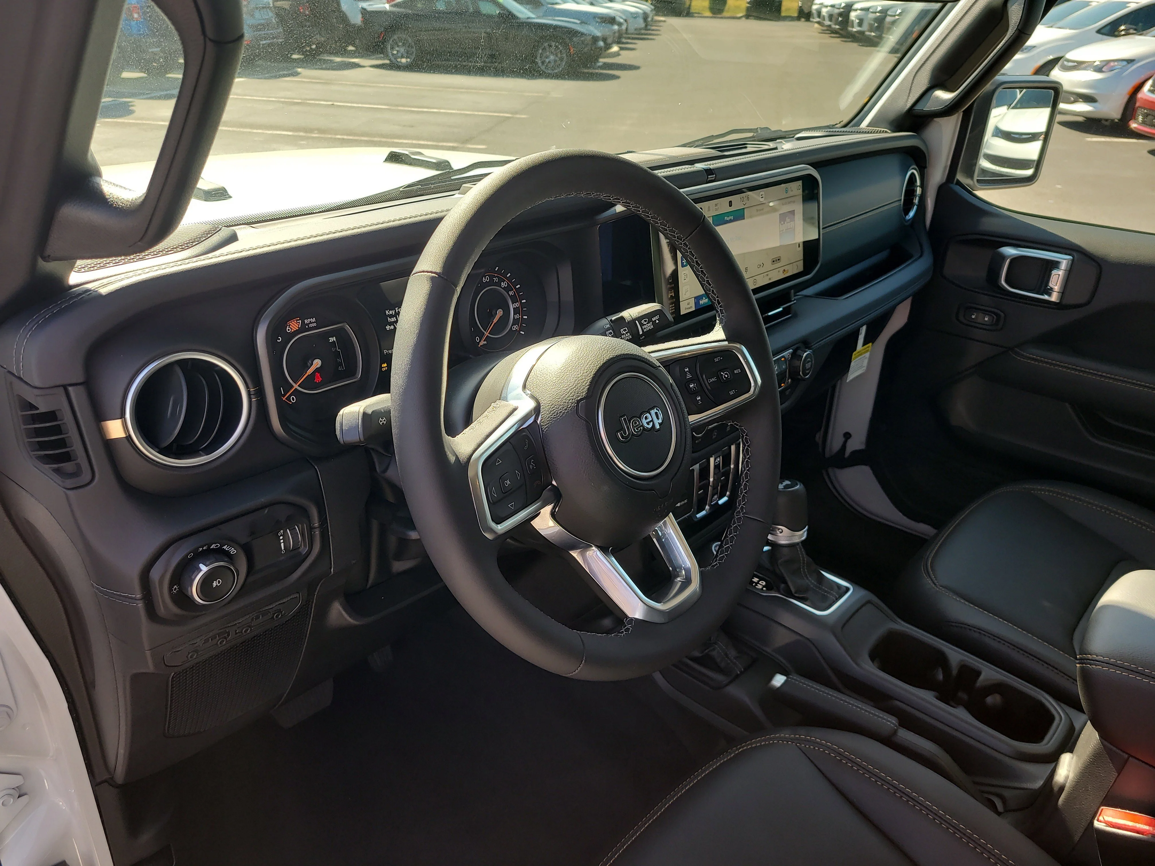 New 2026 Bright White Clearcoat Jeep Sahara image 14