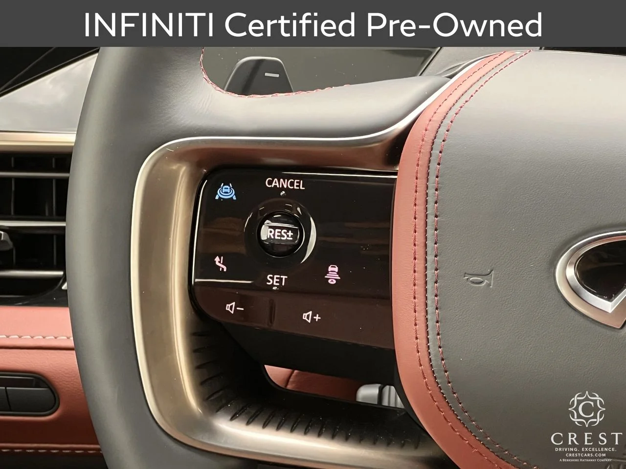 Certified Used 2026 Dynamic Metal Black Obsidian INFINITI AUTOGRAPH image 15