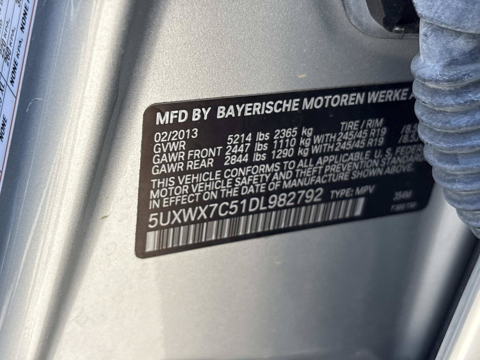 Used 2013 Titanium Silver Metallic BMW xDrive35i image 19