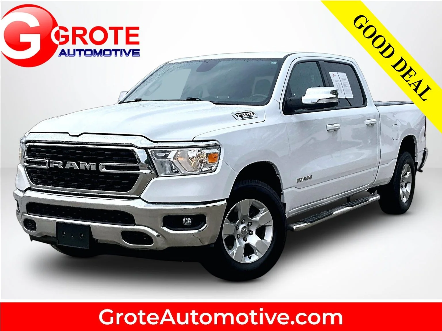 Used 2022 White Ram Big Horn/Lone Star image 1