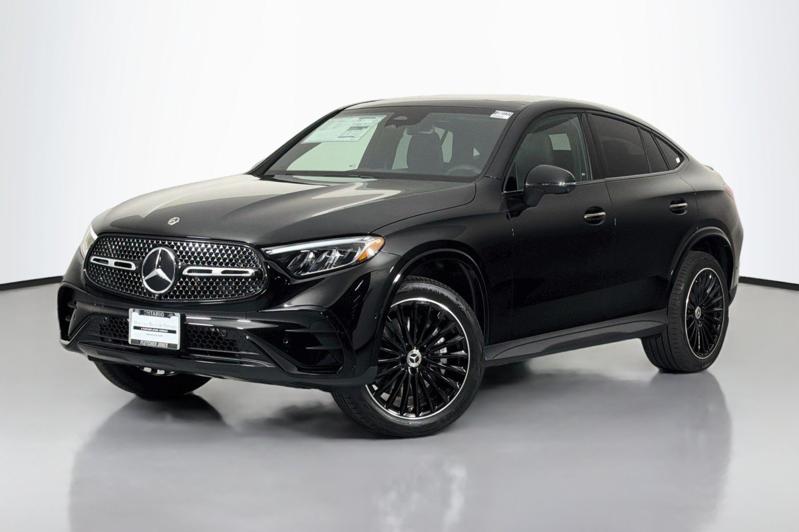New 2027 Black Mercedes-Benz GLC 300 4MATIC® Coupe image 1