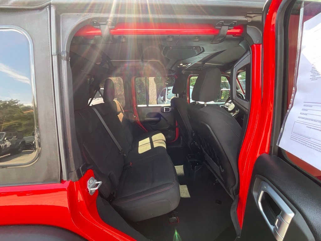 Used 2021 Red Jeep Unlimited Rubicon image 24