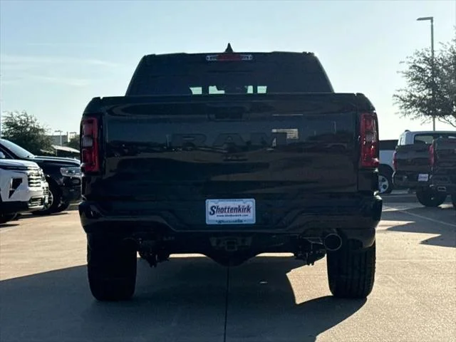 New 2026 Diamond Black Crystal Pearl-Coat Exterior Paint RAM LONE STAR image 8