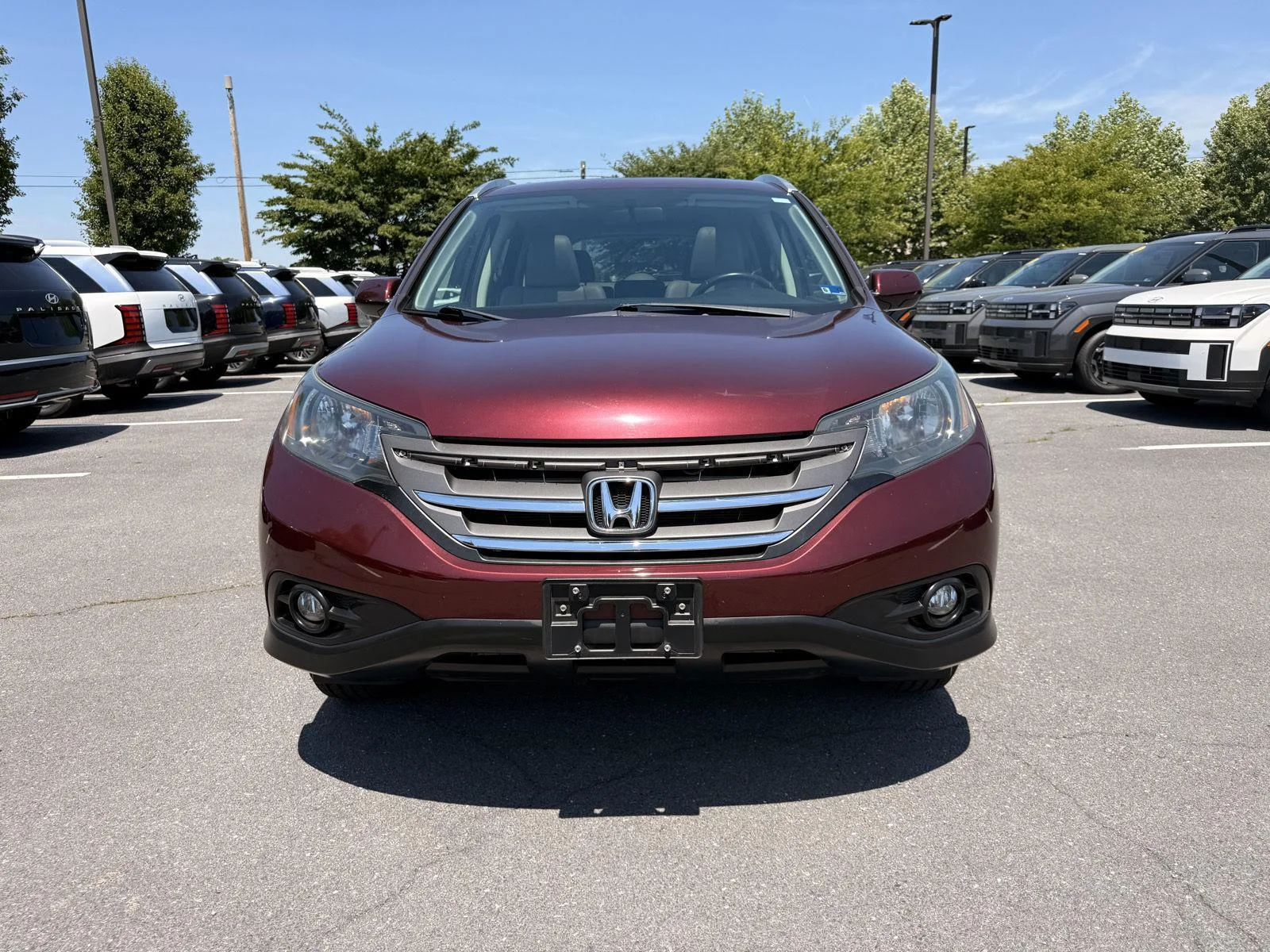 Used 2013 Basque Red Pearl II Honda EX-L image 8