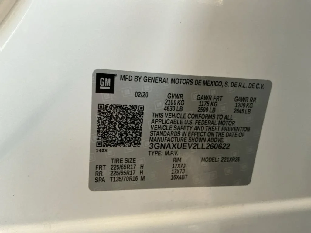 Used 2020 IRIDESCENT PEARL TRICOAT Chevrolet LT image 25