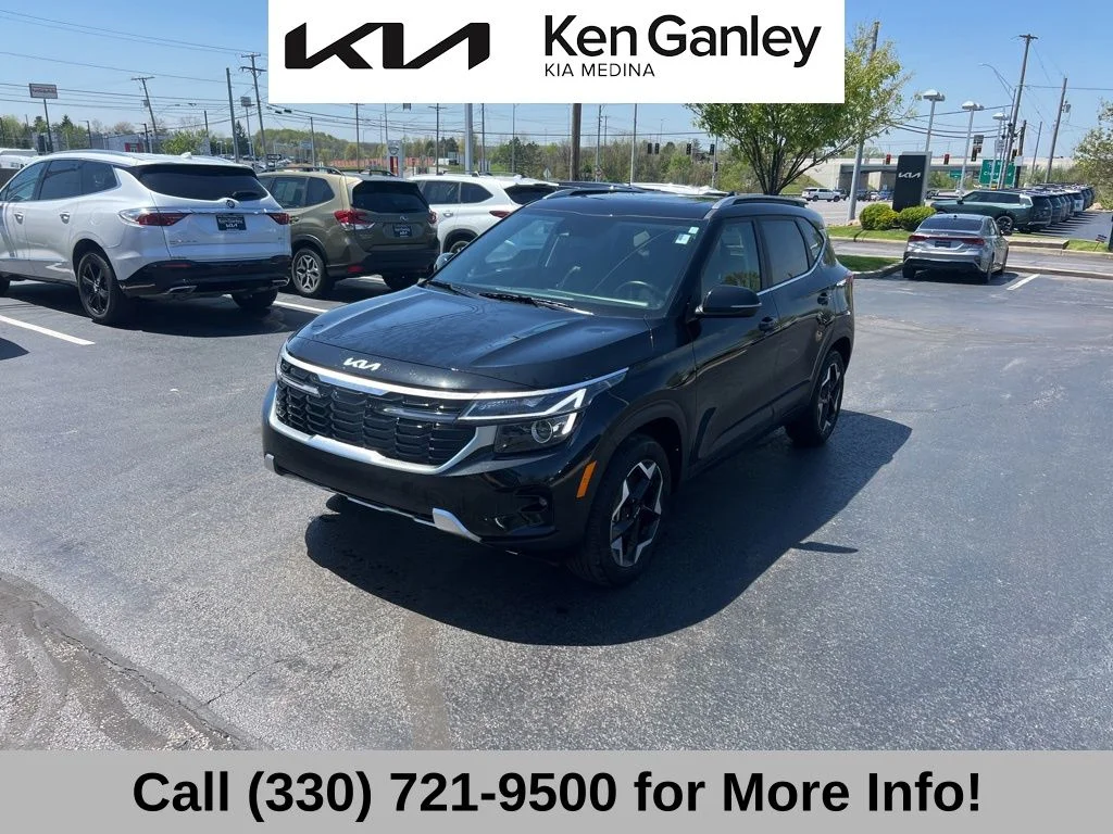 Certified Used 2025 Black Kia EX image 3