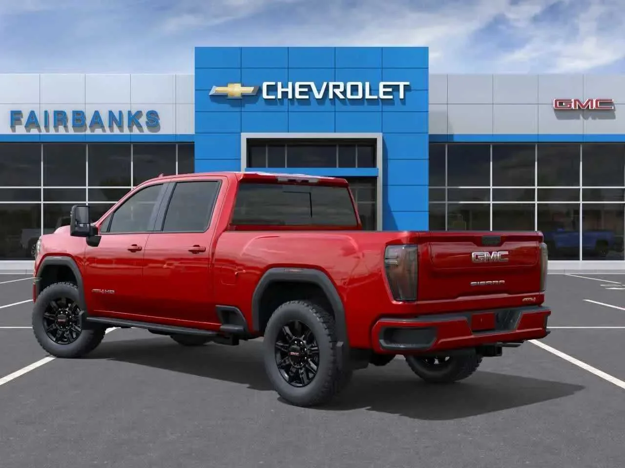 New 2026 Volcanic Red Tintcoat GMC AT4 image 3