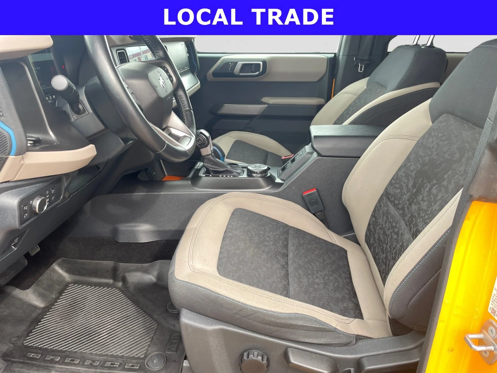 Used 2022 ORANGE Ford WILDTRAK image 13