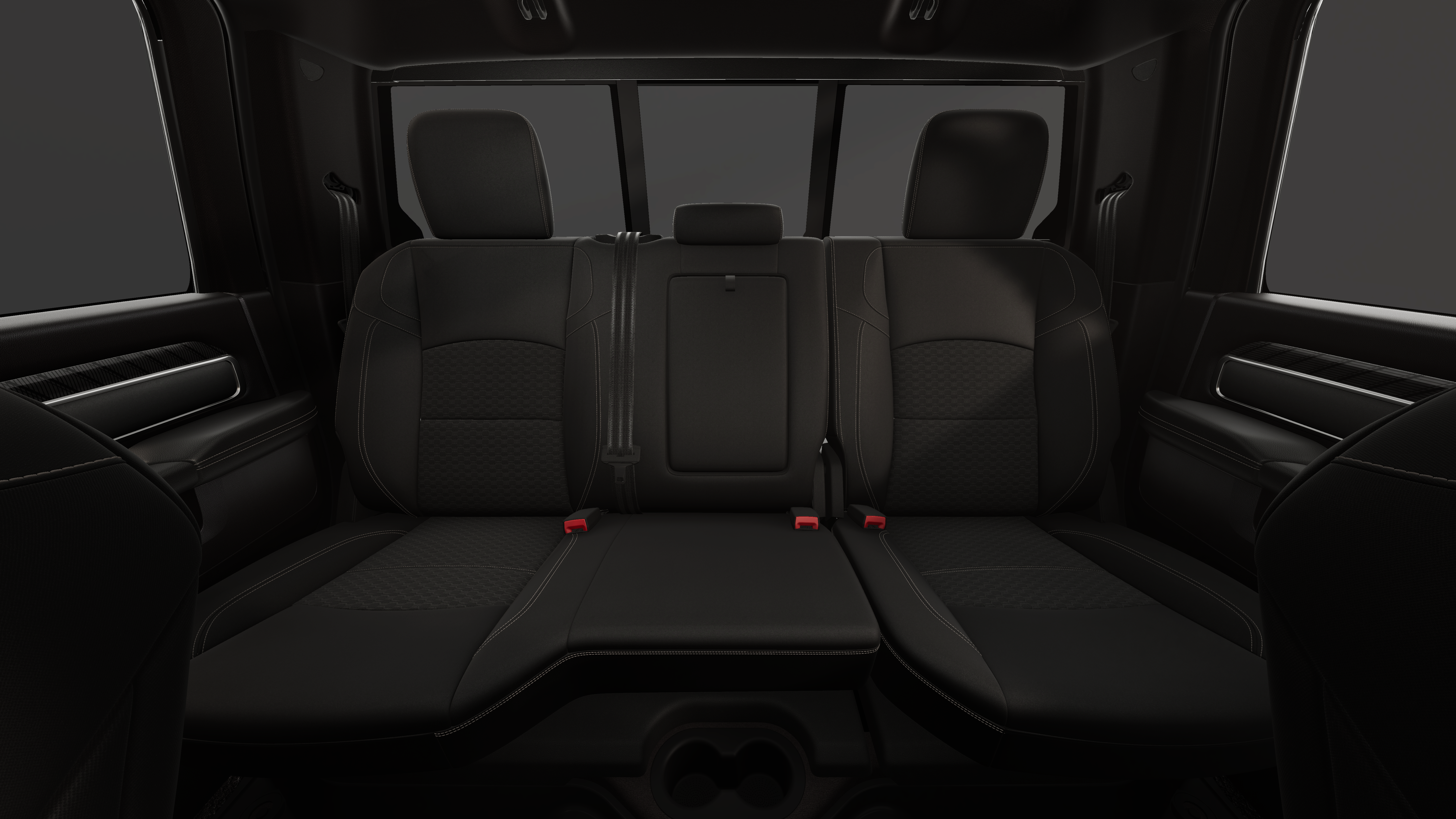 New 2026 Bright White Clear-Coat Exterior Paint RAM BIG HORN image 15