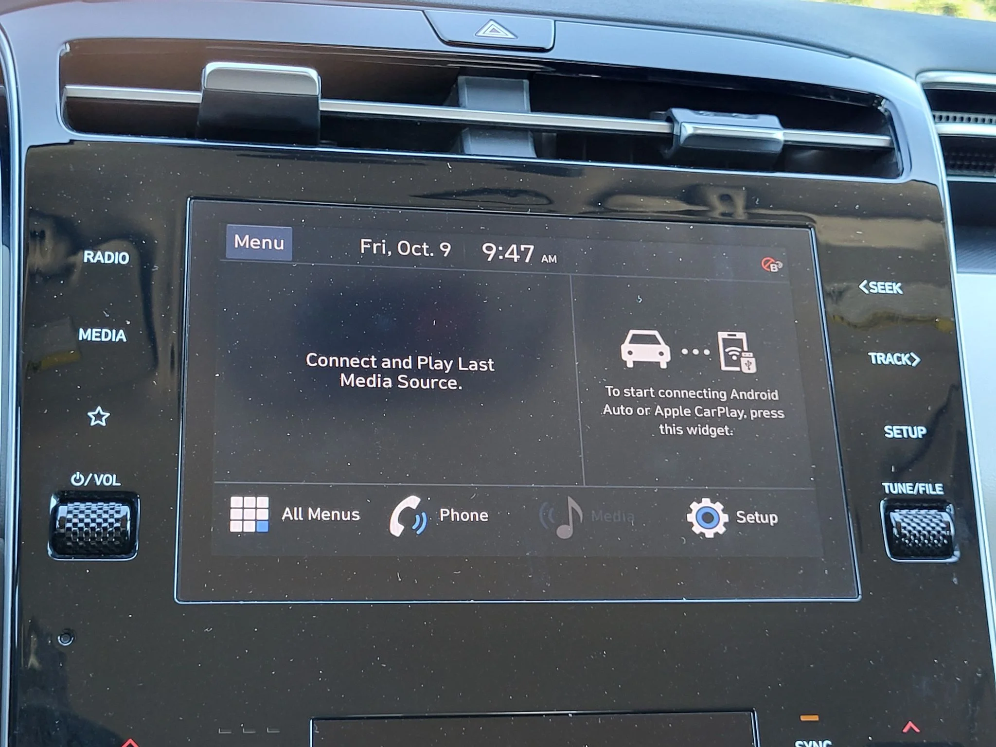 Used 2024 Intense Blue Hyundai SEL image 21