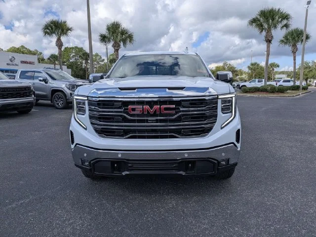 New 2026 Glacier White Tricoat GMC SLT image 8