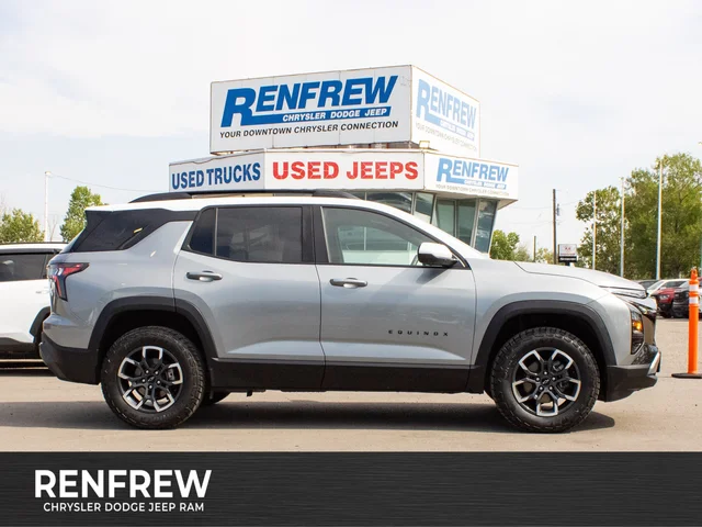 2025 Chevrolet Equinox AWD ACTIV* | Evotex/Sueded Microfiber Seating | A/T Tires | Aggressive Off-Road ACTIV Styling |