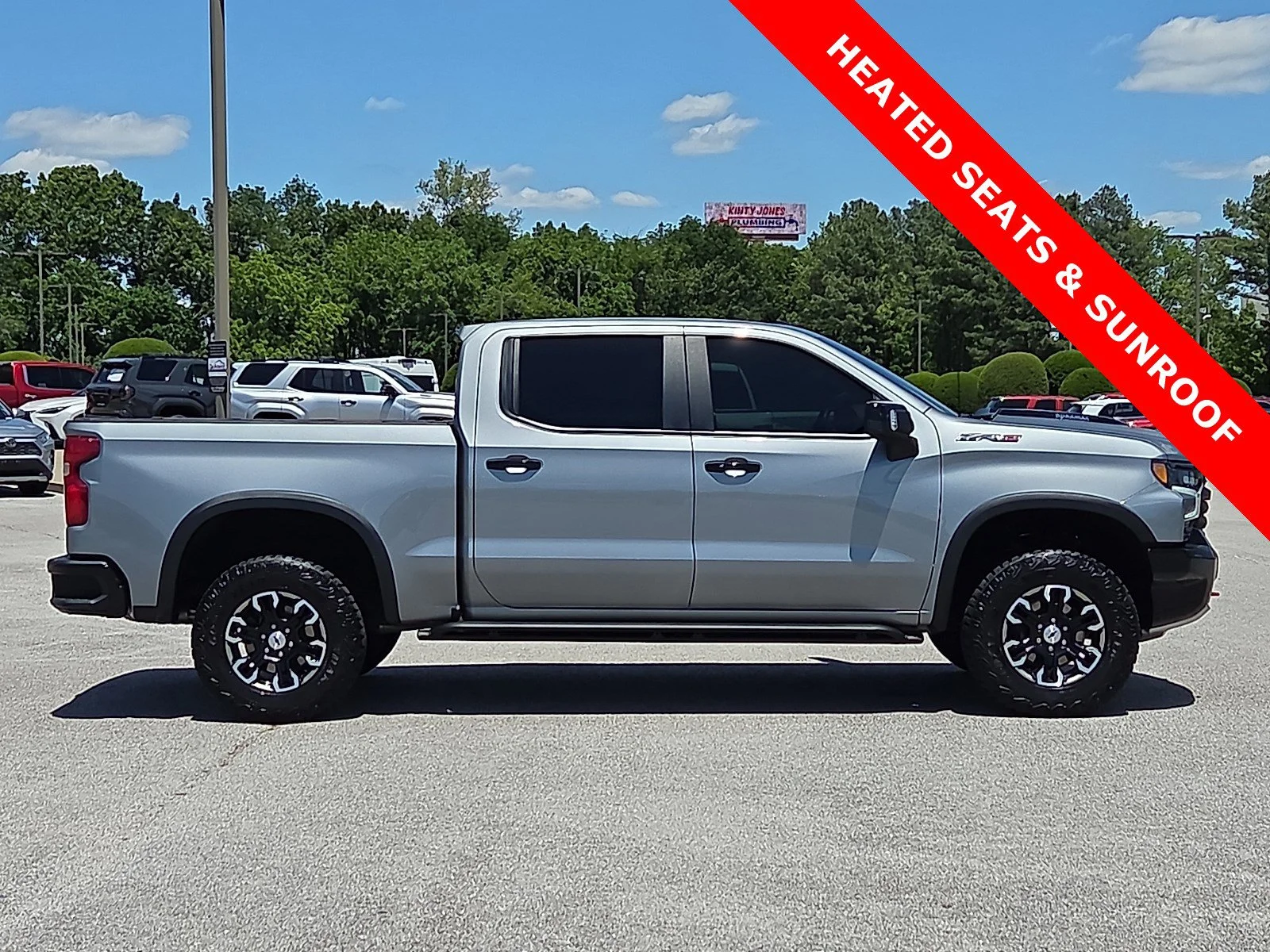 Used 2024 Sterling Gray Metallic Chevrolet ZR2 image 6
