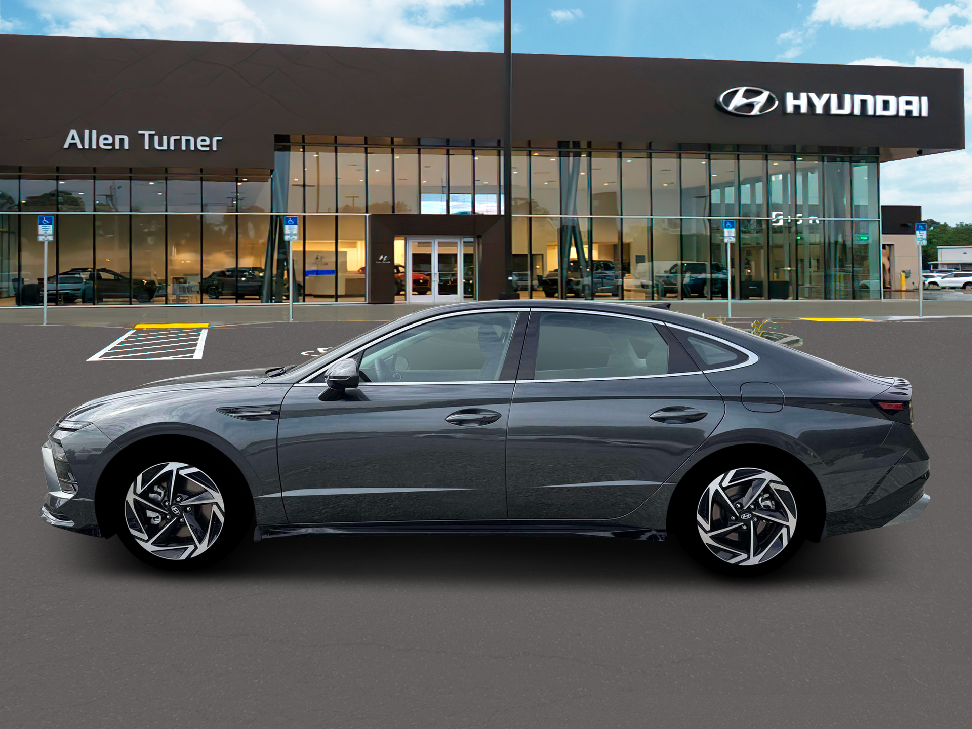 New 2026 Portofino Gray Hyundai SEL Sport image 3