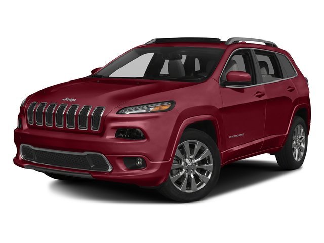 Used 2017 Deep Cherry Red Crystal Pearlcoat Jeep Overland image 1