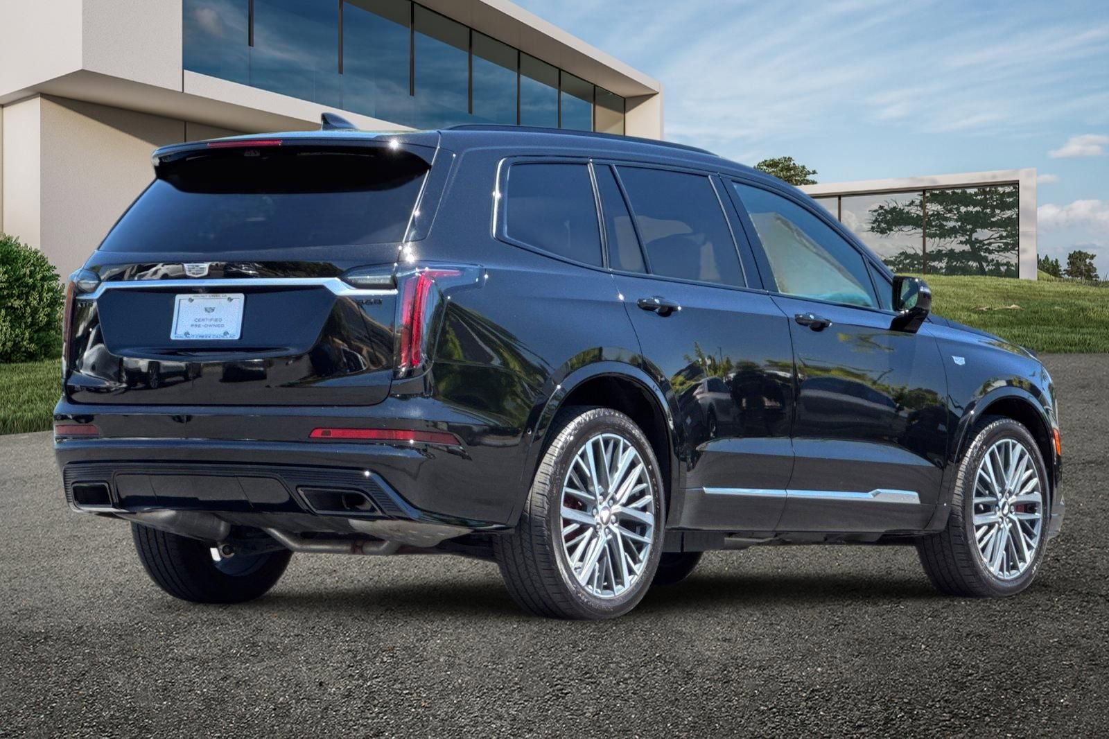 Certified Used 2024 Stellar Black Metallic Cadillac Sport image 4