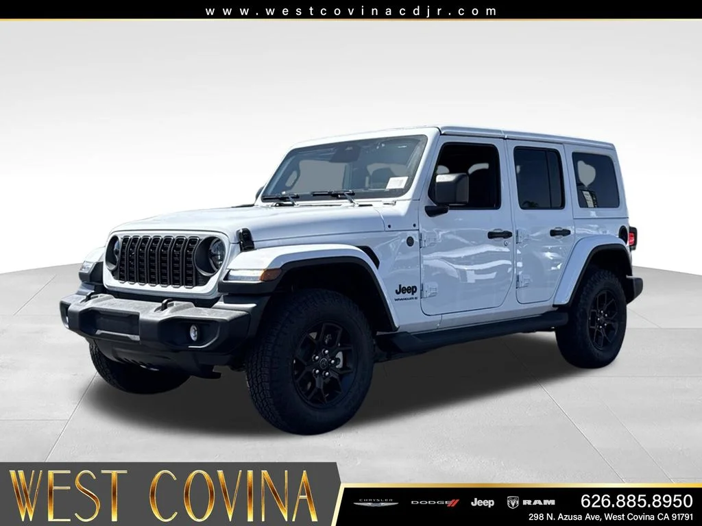 New 2026 Bright White Clearcoat Jeep  image 1