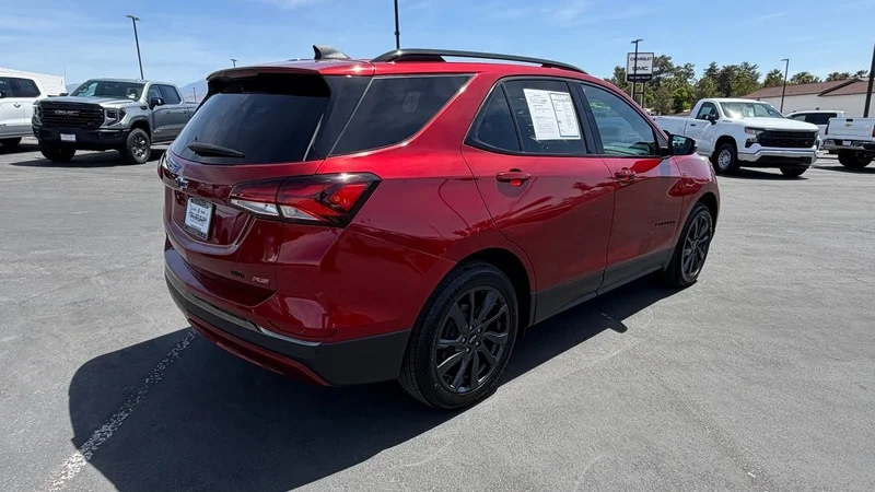 Used 2023 Radiant Red Tintcoat Chevrolet RS image 3