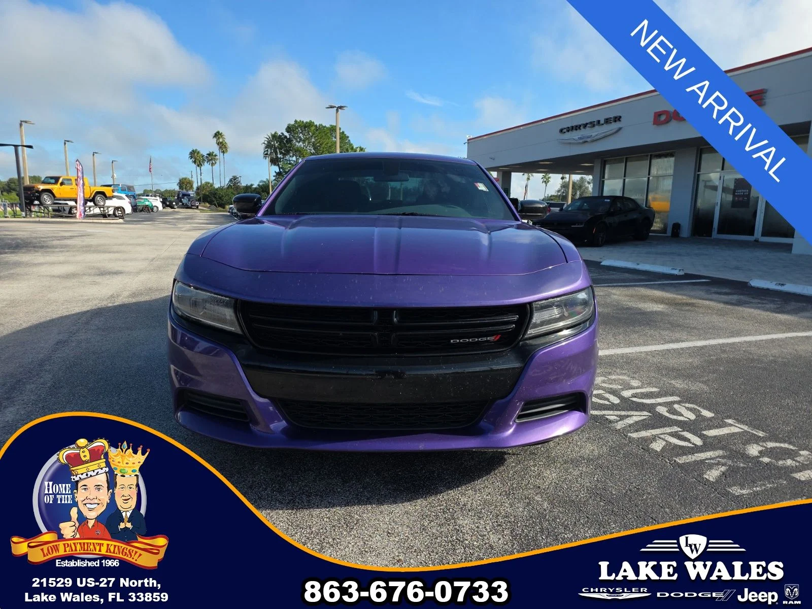 Certified 2018 Dodge Charger SXT with VIN 2C3CDXBG9JH319158 for sale in Lake Wales, FL