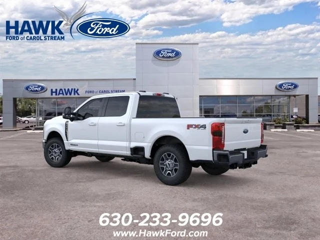 New 2026 Star White Metallic Tri-Coat Ford F-250® Lariat® image 4