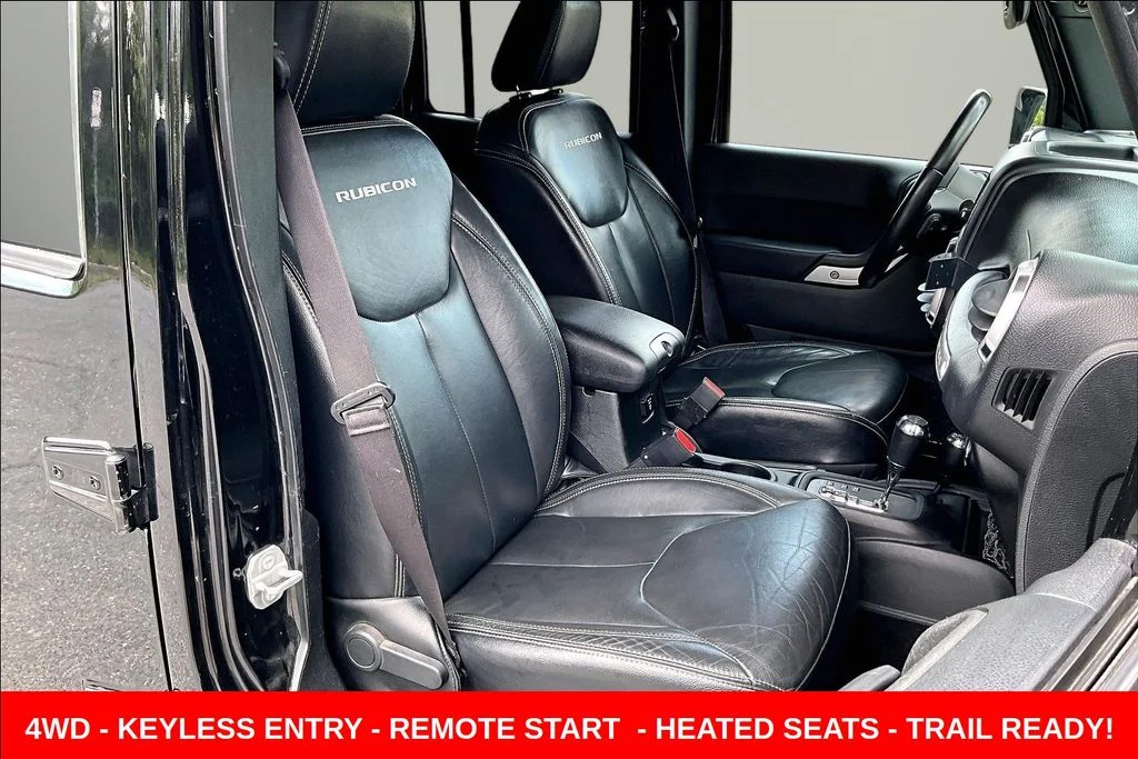 Used 2017 Black Jeep Unlimited Rubicon image 25