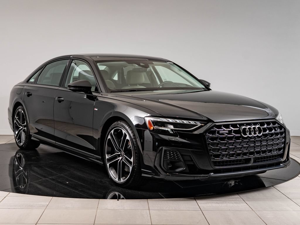 Used 2025 Mythos Black Metallic Audi L 55 image 12
